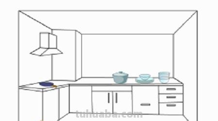 厨房场景速写厨房场景速写素材 厨房场景速写厨房场景速写素材