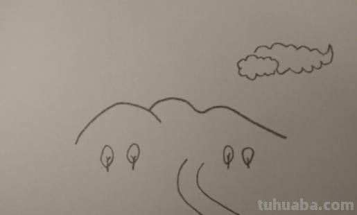 乡间的速写乡间速写图片