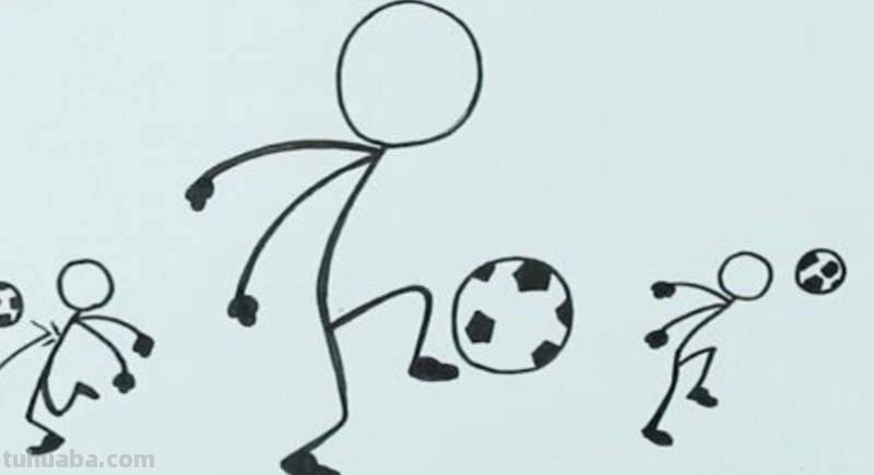 速写动态火柴人速写动态火柴人素材