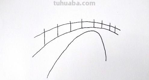 桥简单速写桥的速写简单