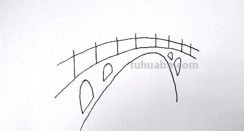 桥简单速写桥的速写简单