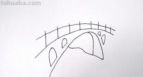 桥简单速写桥的速写简单