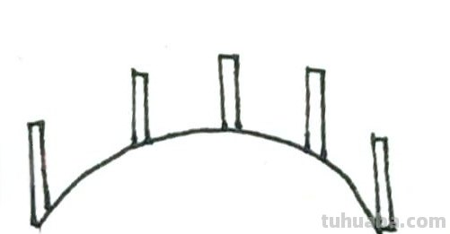 桥简单速写桥的速写简单