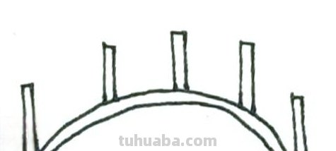 桥简单速写桥的速写简单