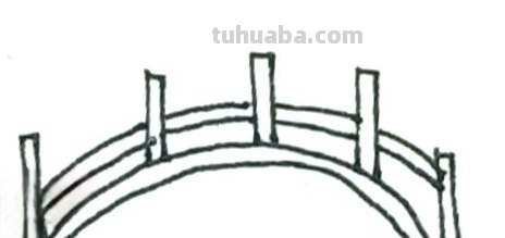 桥简单速写桥的速写简单