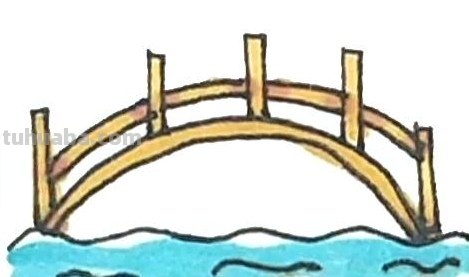 桥简单速写桥的速写简单