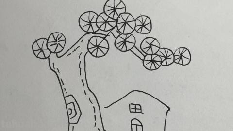 速写茅草屋速写茅草屋怎么画