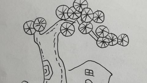 速写茅草屋速写茅草屋怎么画