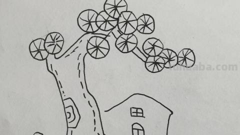 速写茅草屋速写茅草屋怎么画