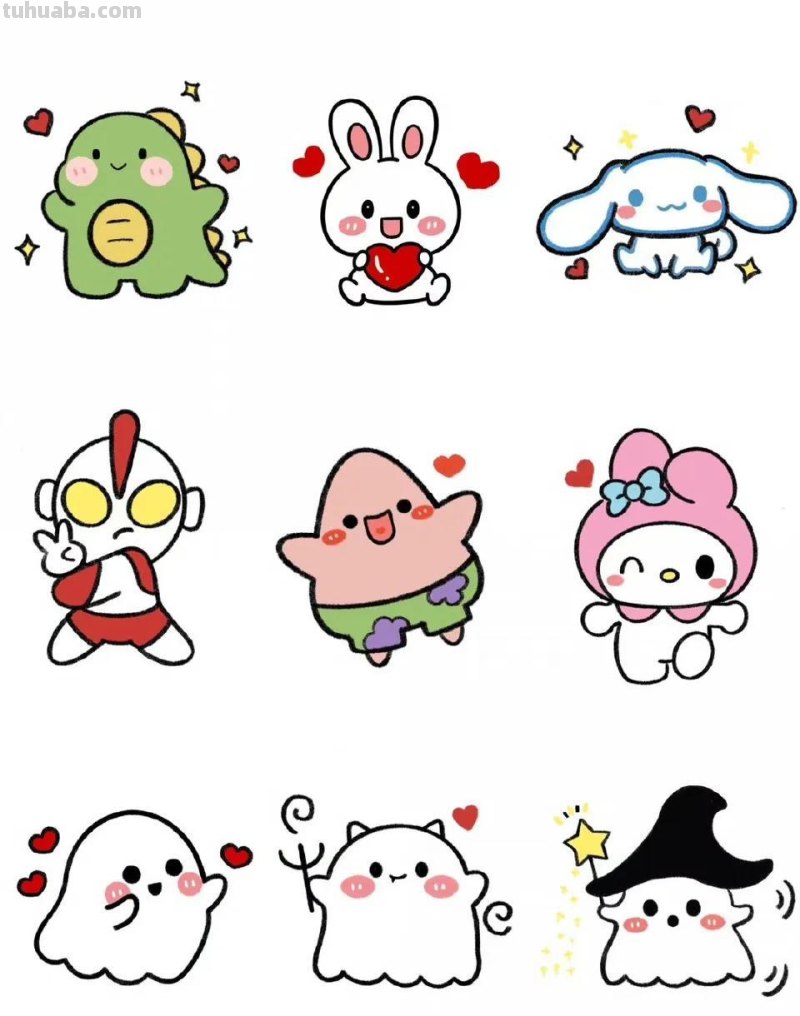 简笔画教程合集 ​