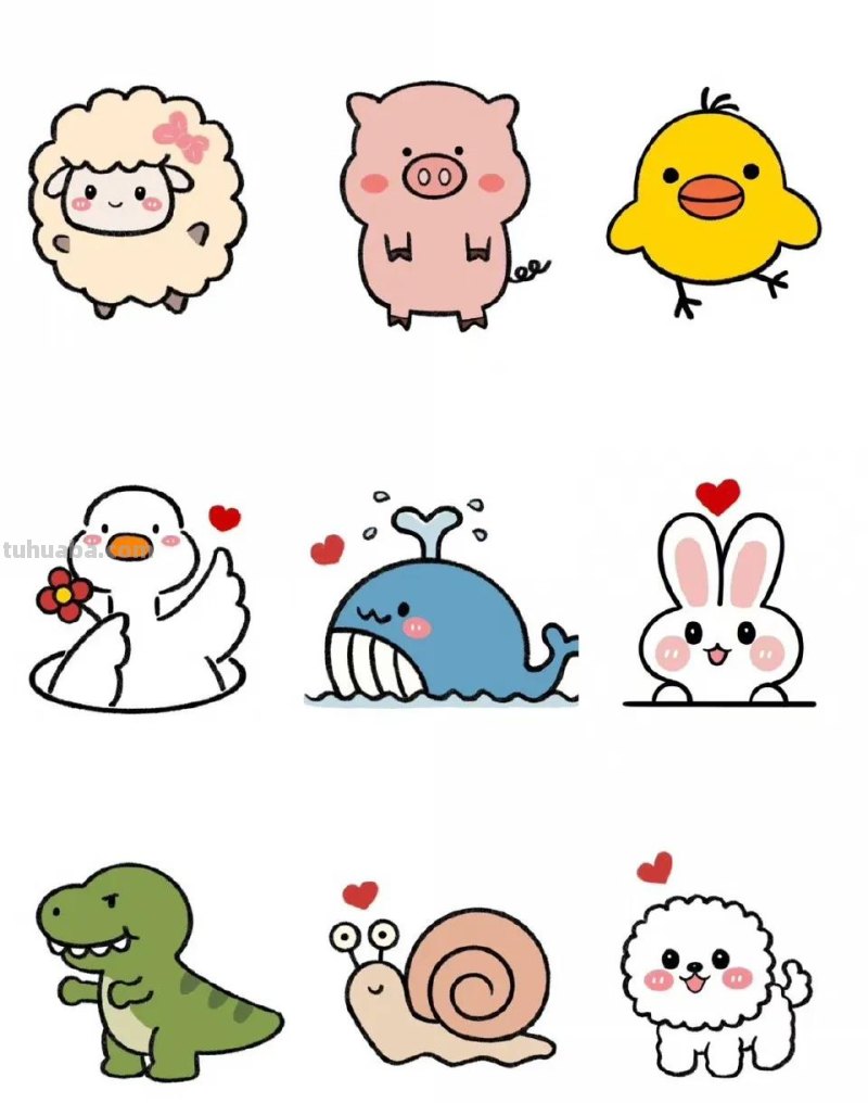 简笔画教程合集 ​