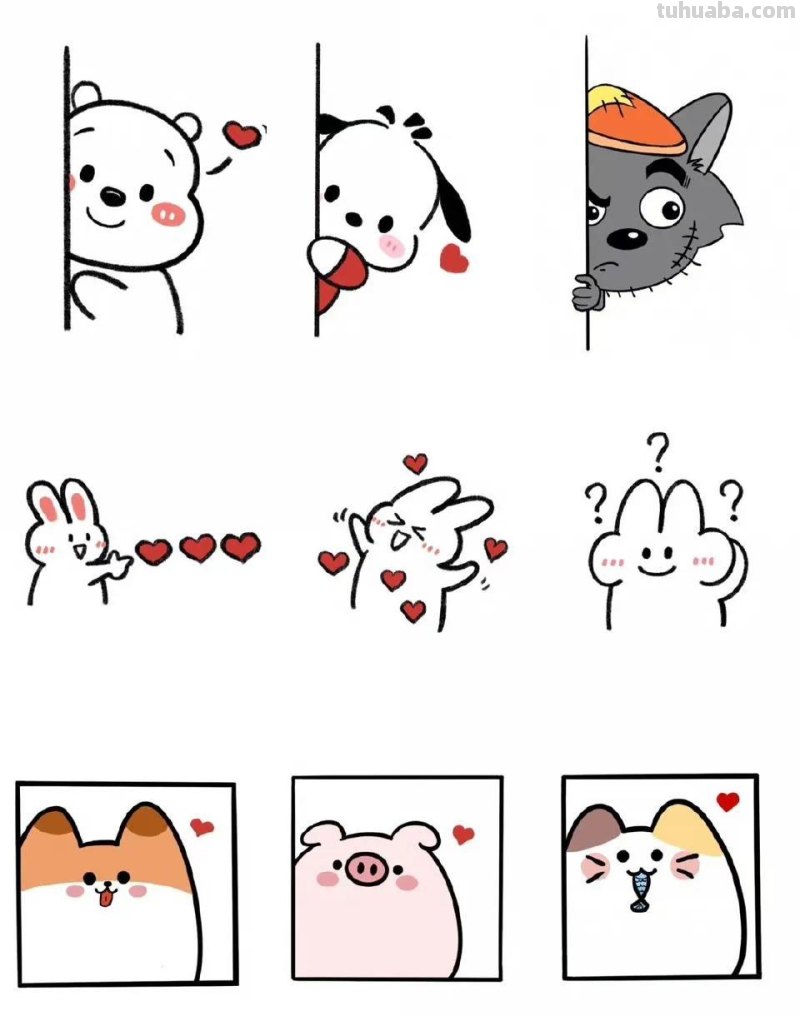 简笔画教程合集 ​