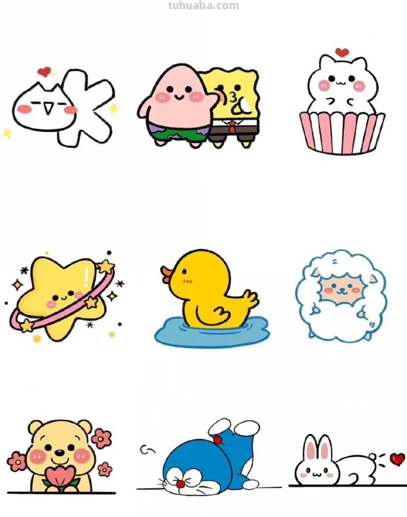 简笔画教程合集 ​