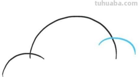 白云的速写白云速写画法