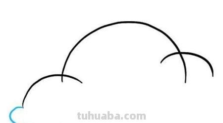 白云的速写白云速写画法