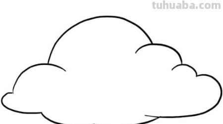 白云的速写白云速写画法