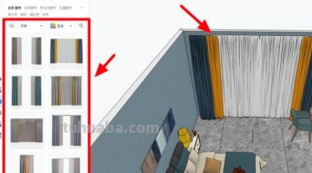 窗帘的速写窗帘速写图片 窗帘的速写窗帘速写图片