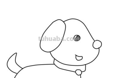 狗简单速写狗速写怎么画