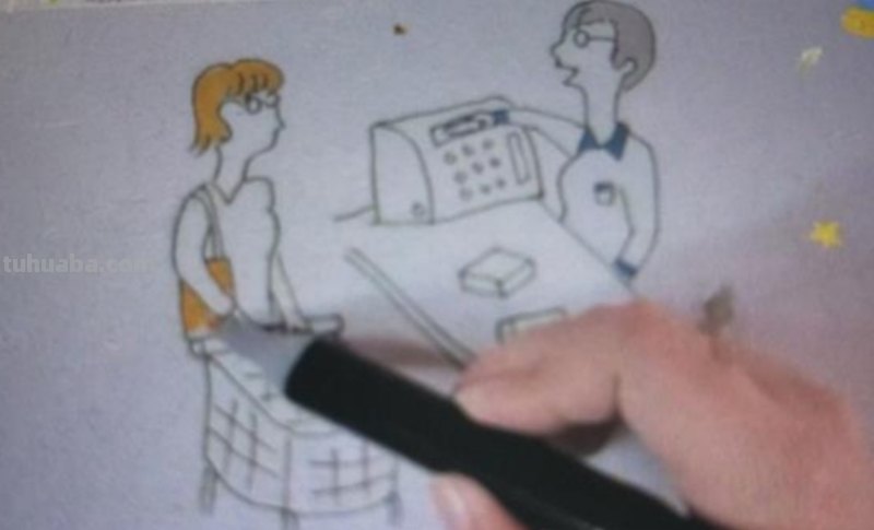 速写购物场景速写购物场景图片 速写购物场景速写购物场景图片