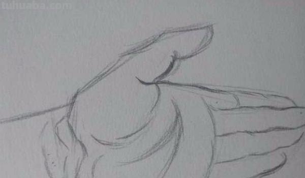 速写手步骤速写手步骤图 速写手步骤速写手步骤图