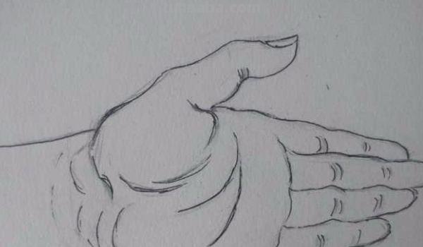 速写手步骤速写手步骤图 速写手步骤速写手步骤图