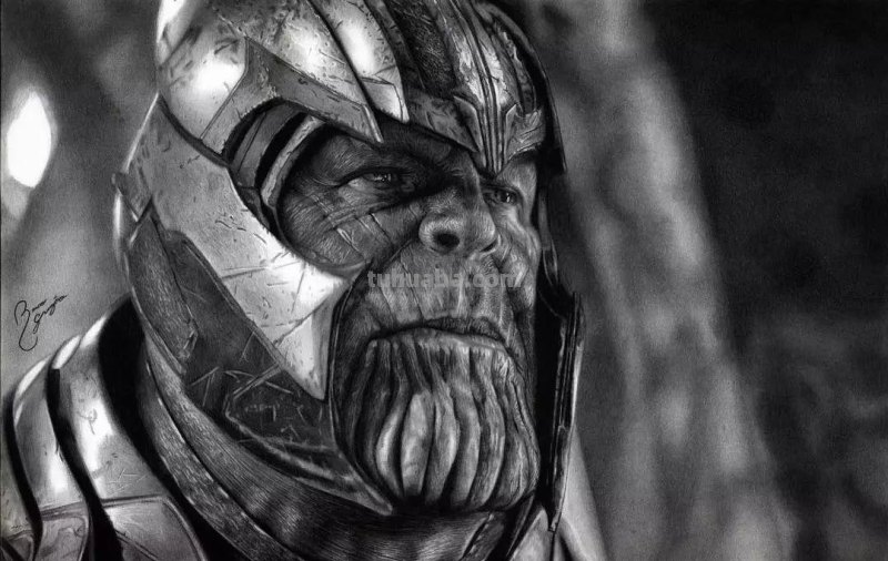 这幅超精细素描，只需一眼，你就会存起来！