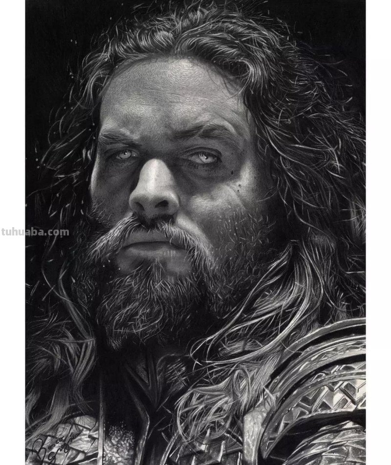 这幅超精细素描，只需一眼，你就会存起来！