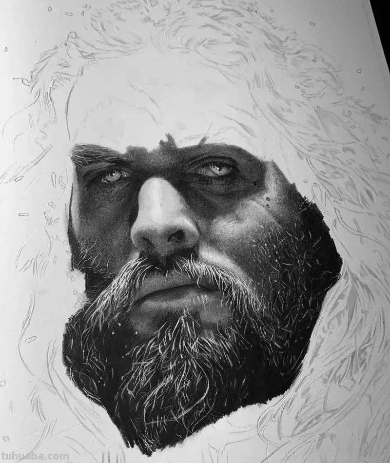 这幅超精细素描，只需一眼，你就会存起来！