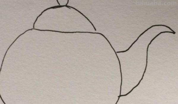 创意速写茶壶创意速写茶壶图片 创意速写茶壶创意速写茶壶图片