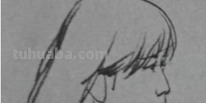 速写头部女速写头部女生