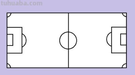 足球场速写足球场速写场景 足球场速写足球场速写场景