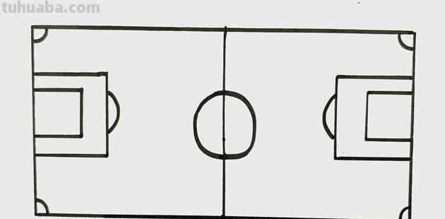 足球场速写足球场速写场景 足球场速写足球场速写场景