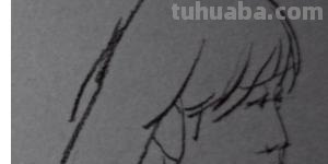 头部速写女速写头部女生