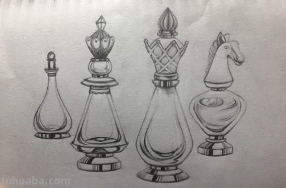 创意速写瓶子创意速写瓶子图片