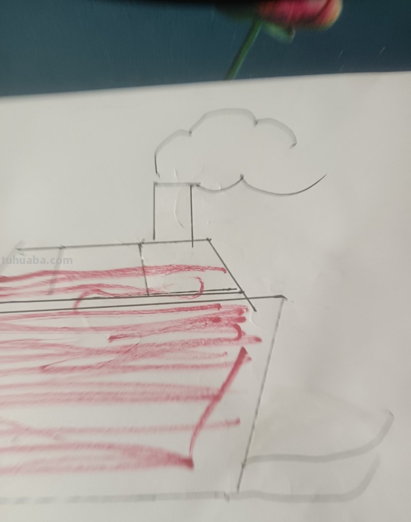 船创意速写船的创意速写