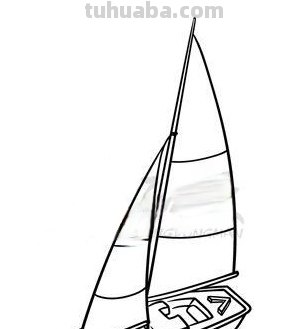 船创意速写船的创意速写