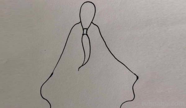 速写人背影速写背影站姿