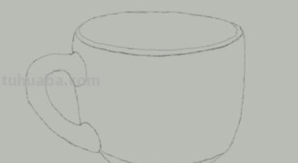 创意速写茶杯创意速写茶杯图片 创意速写茶杯创意速写茶杯图片