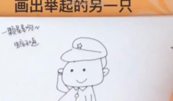 解放军速写解放军速写画