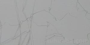 公园树速写公园速写简单