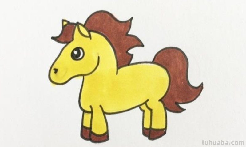 速写马高清速写马图片大全