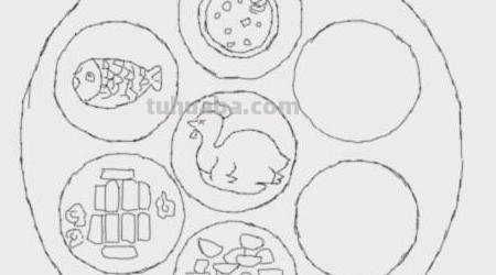 速写团圆饭速写团圆饭场景