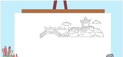 公园一角速写公园一角速写场景