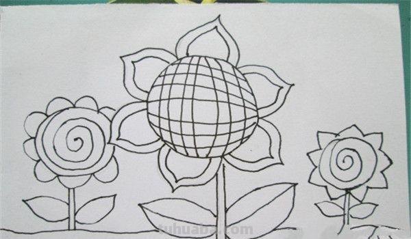 植物线描速写植物线描速写图片 植物线描速写植物线描速写图片