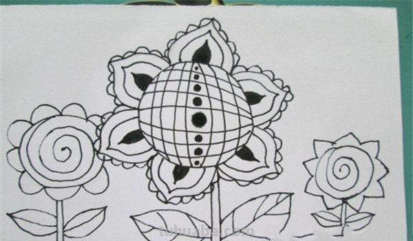 植物线描速写植物线描速写图片 植物线描速写植物线描速写图片