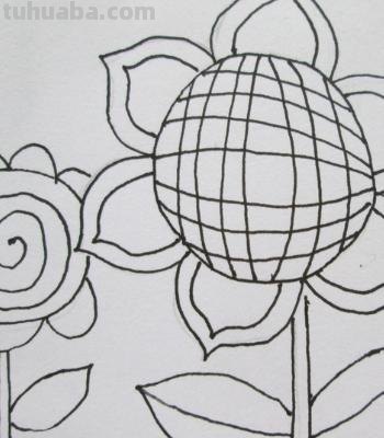 植物线描速写植物线描速写图片 植物线描速写植物线描速写图片