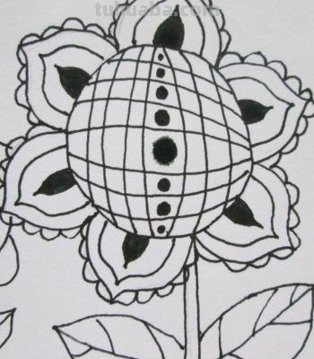 植物线描速写植物线描速写图片 植物线描速写植物线描速写图片