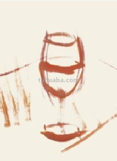 玻璃杯速写玻璃杯速写图片