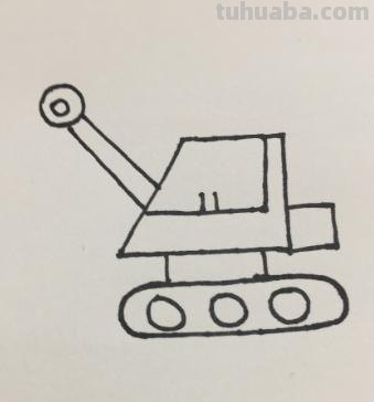 挖掘机速写挖掘机速写图片