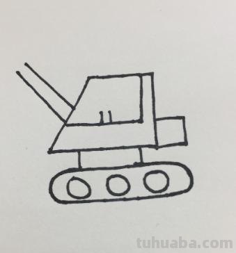 挖掘机速写挖掘机速写图片